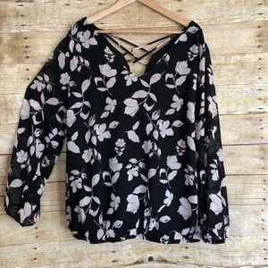Torrid Floral Blouse
